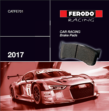 katalog brzdov destiky Ferodo Racing Cars 2017